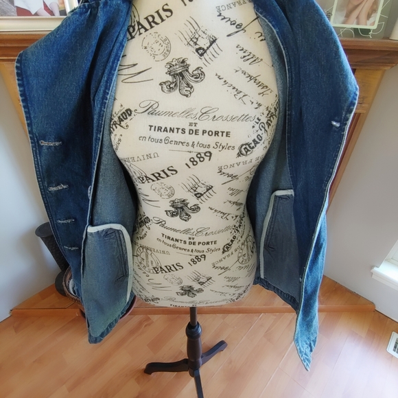 🎊HP🎊Ralph Lauren Double Breasted Denim Jacket. - Picture 11 of 14